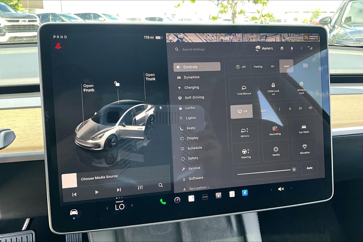 2023 Tesla Model 3  Solid Black at Lexus Southwest Houston
