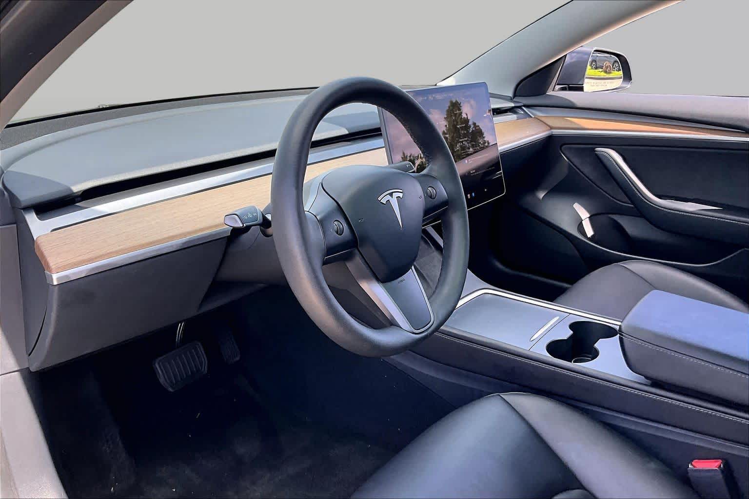 2023 Tesla Model 3  Solid Black at Lexus Southwest Houston