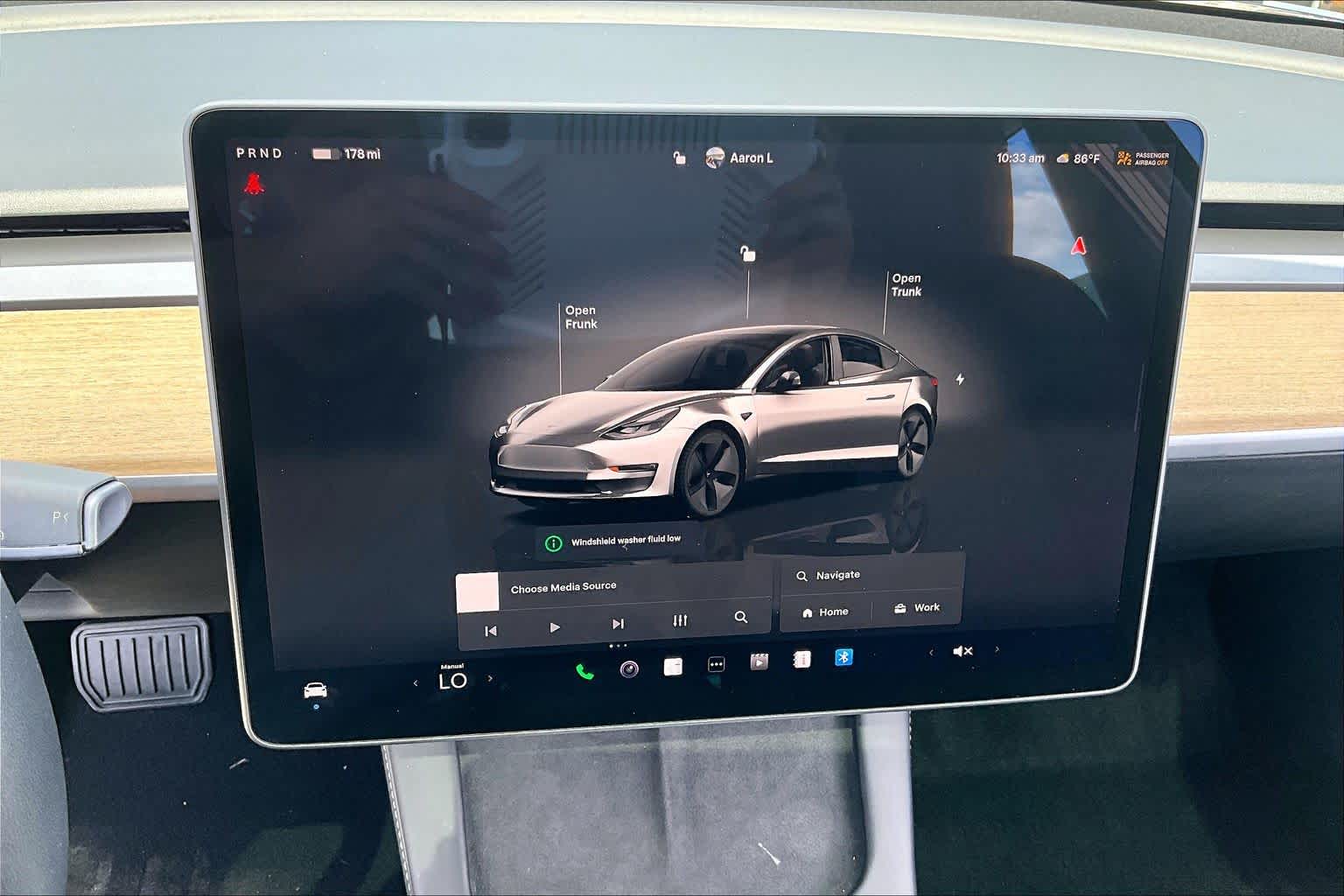 2023 Tesla Model 3  Solid Black at Lexus Southwest Houston