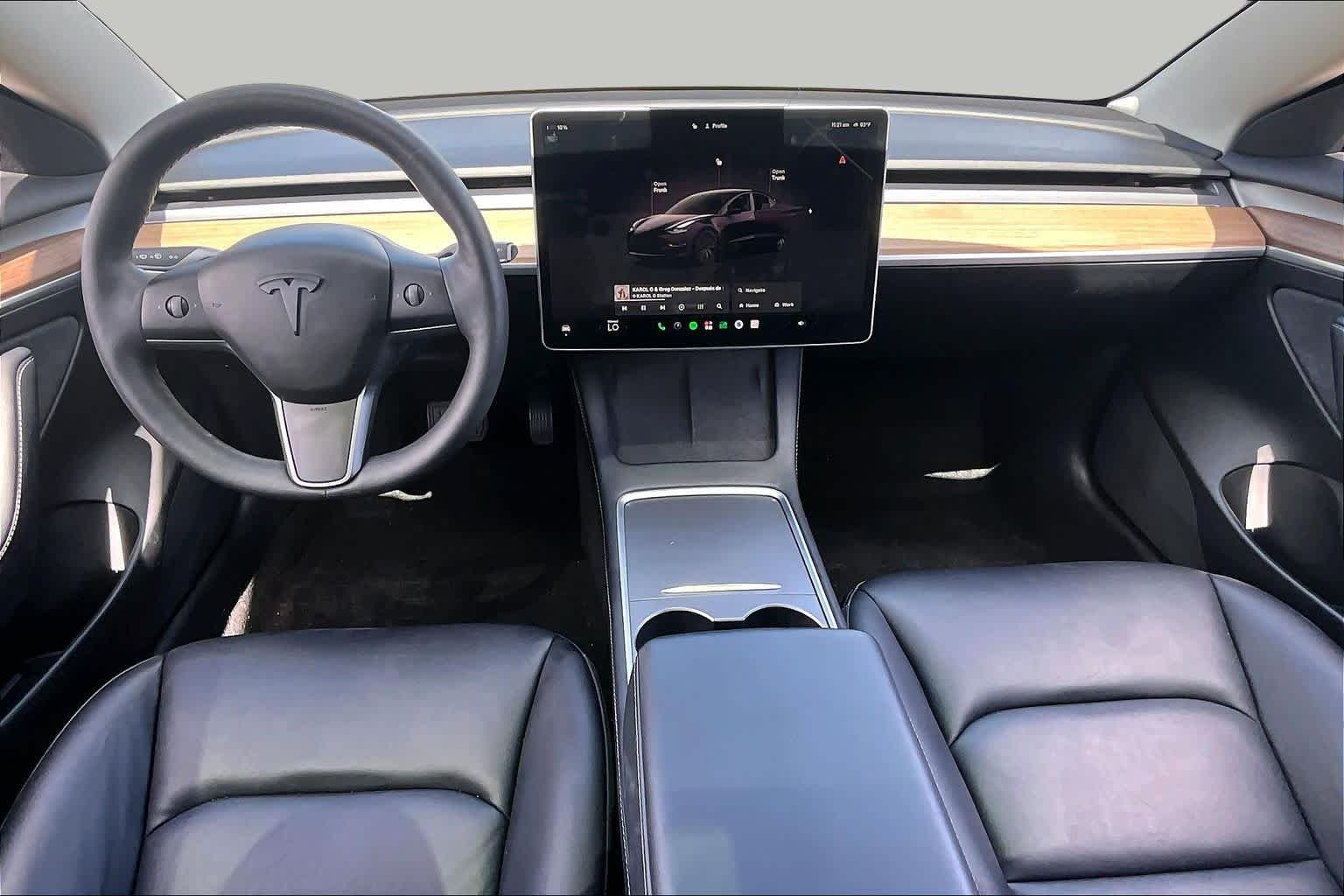2022 Tesla Model 3  Solid Black at Lexus Southwest Houston