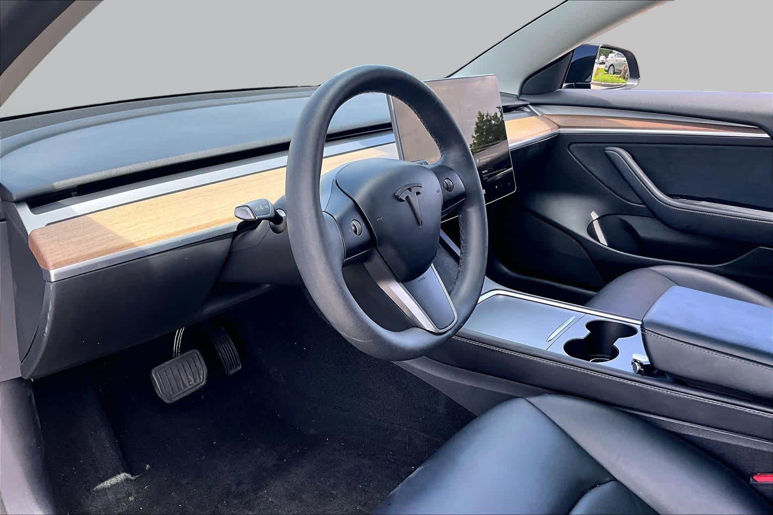2022 Tesla Model 3  Solid Black at Lexus Southwest Houston