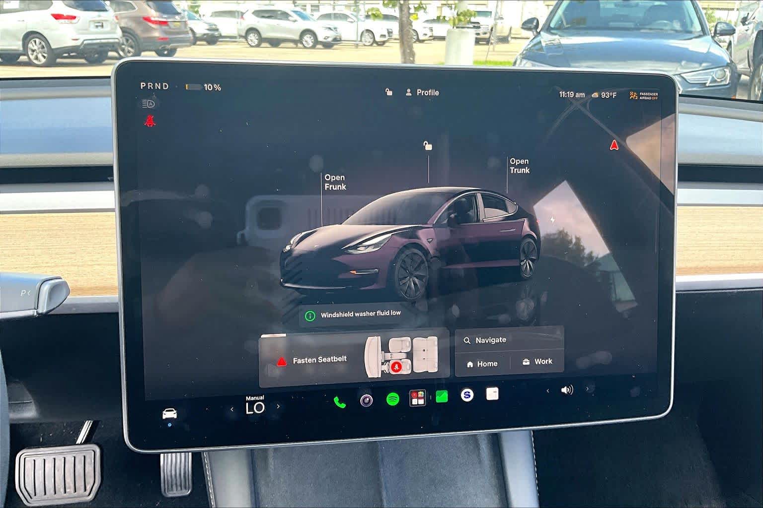2022 Tesla Model 3  Solid Black at Lexus Southwest Houston