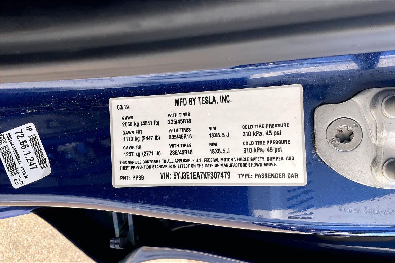 2019 Tesla Model 3 photo 33 of 33