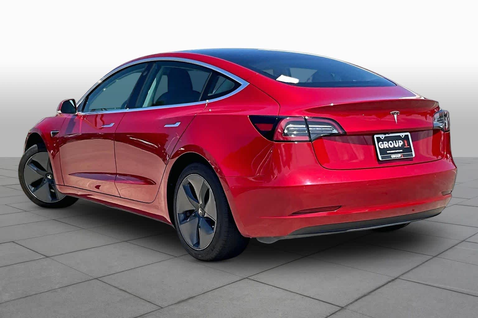 2020 Tesla Model 3 Standard Range Plus Red Multi-Coat at Beck & Masten Kia