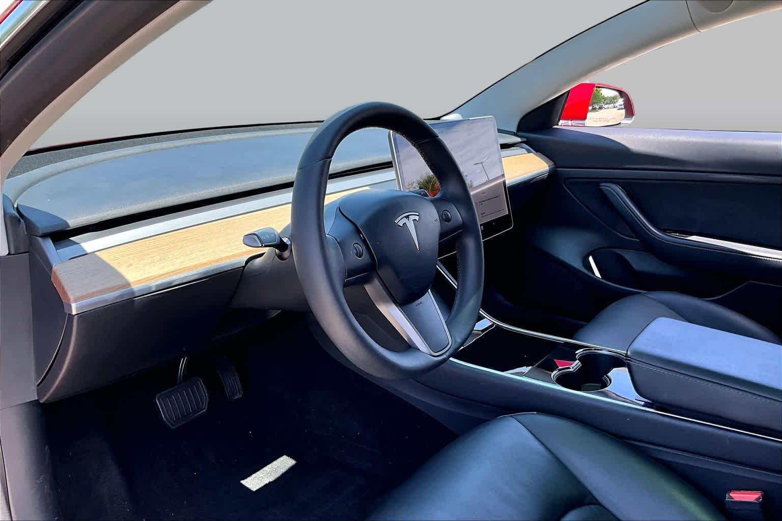 2020 Tesla Model 3 Standard Range Plus Red Multi-Coat at Beck & Masten Kia