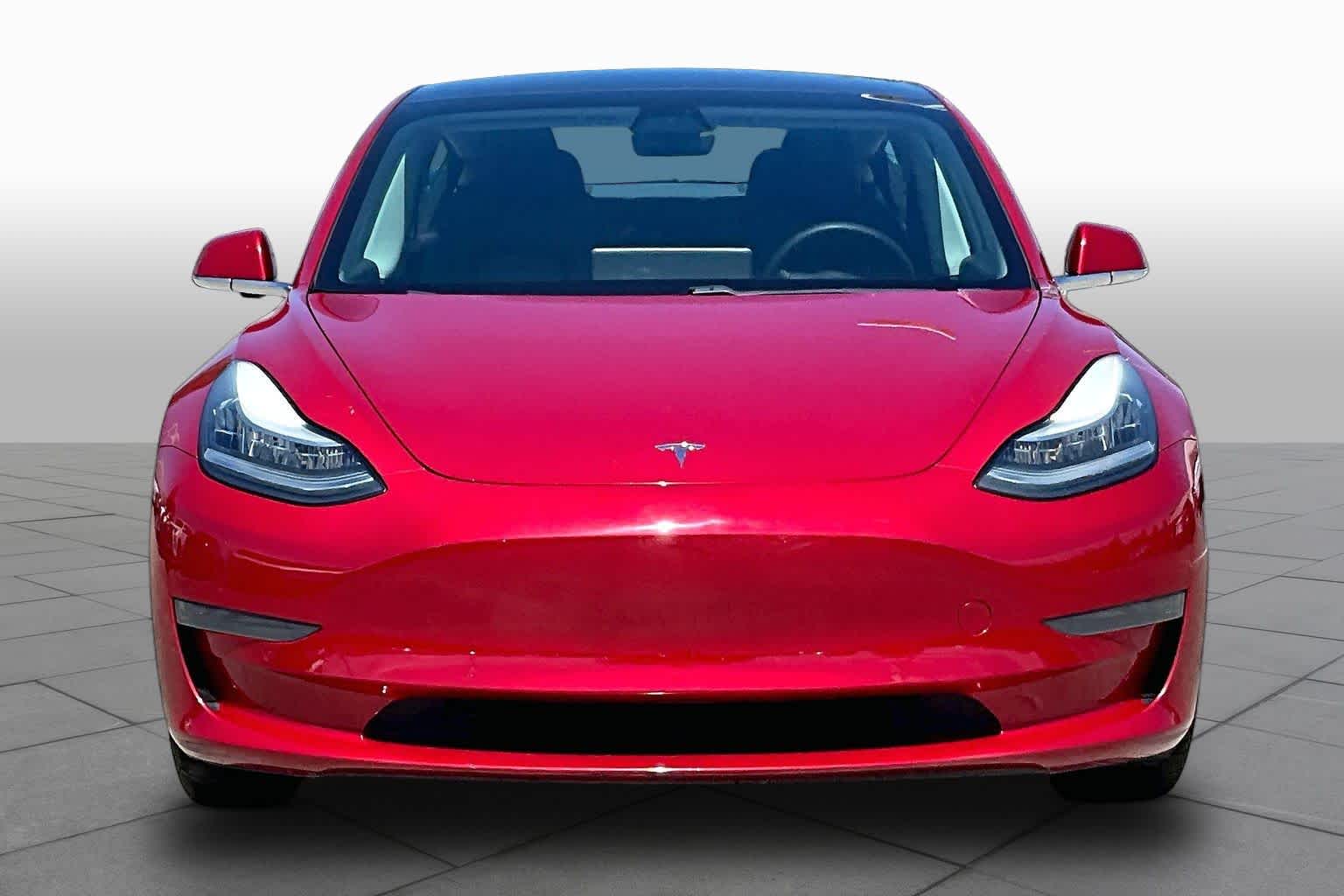2020 Tesla Model 3 Standard Range Plus Red Multi-Coat at Beck & Masten Kia