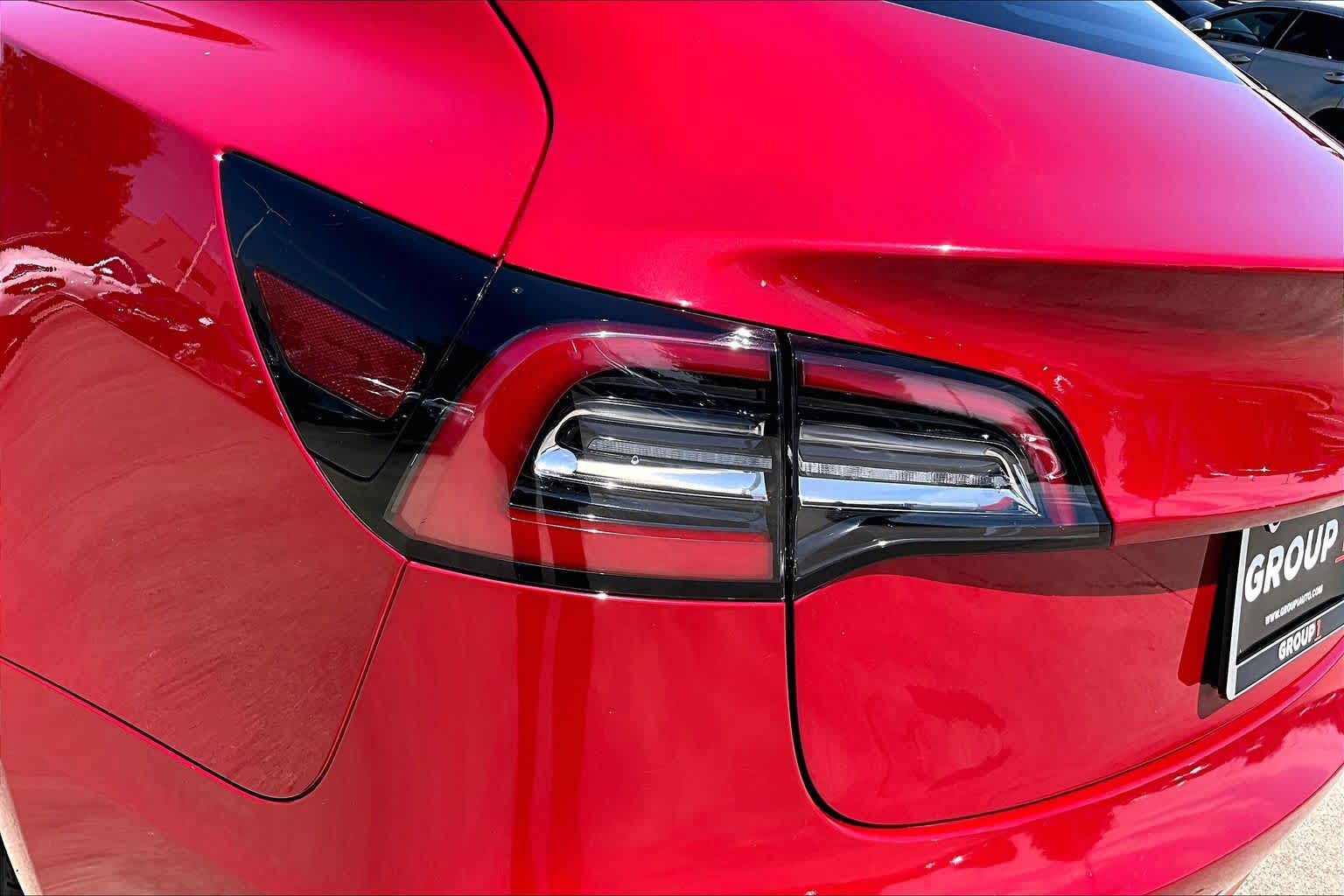 2020 Tesla Model 3 Standard Range Plus Red Multi-Coat at Beck & Masten Kia