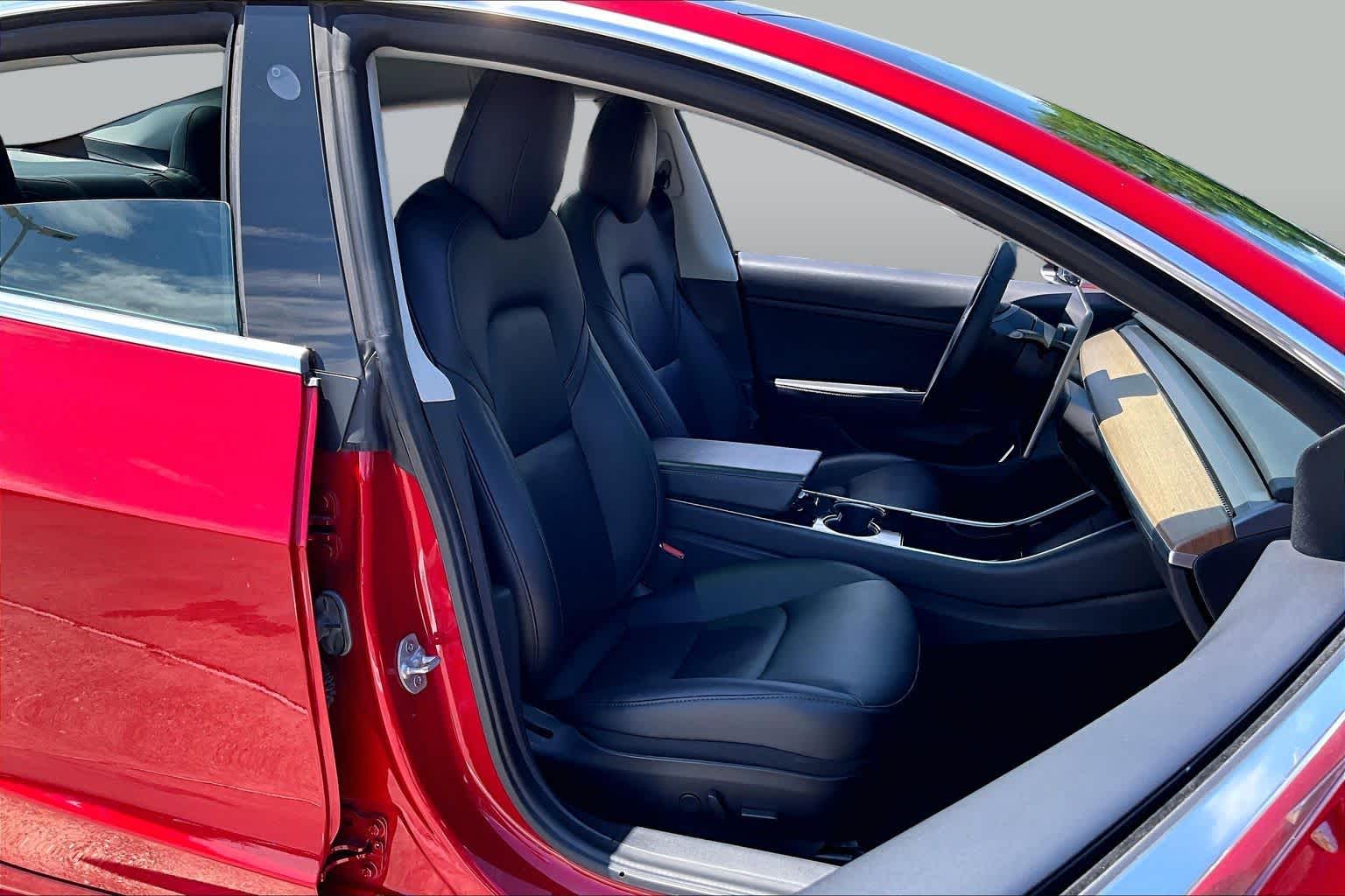 2020 Tesla Model 3 Standard Range Plus Red Multi-Coat at Beck & Masten Kia