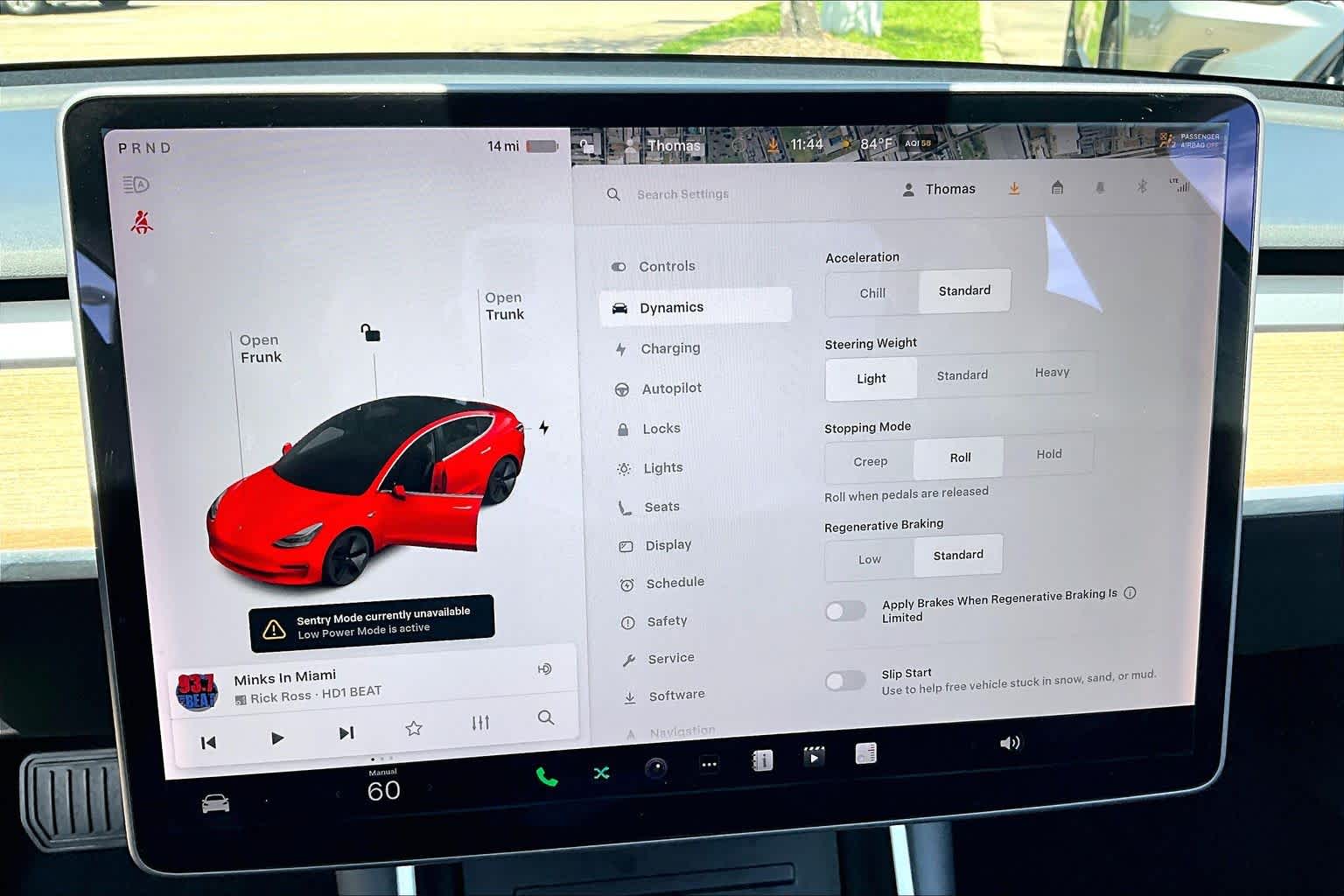 2020 Tesla Model 3 Standard Range Plus Red Multi-Coat at Beck & Masten Kia