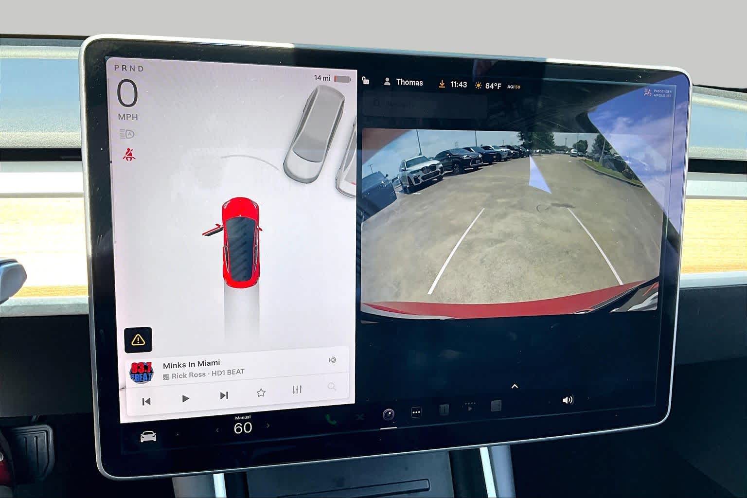 2020 Tesla Model 3 Standard Range Plus Red Multi-Coat at Beck & Masten Kia