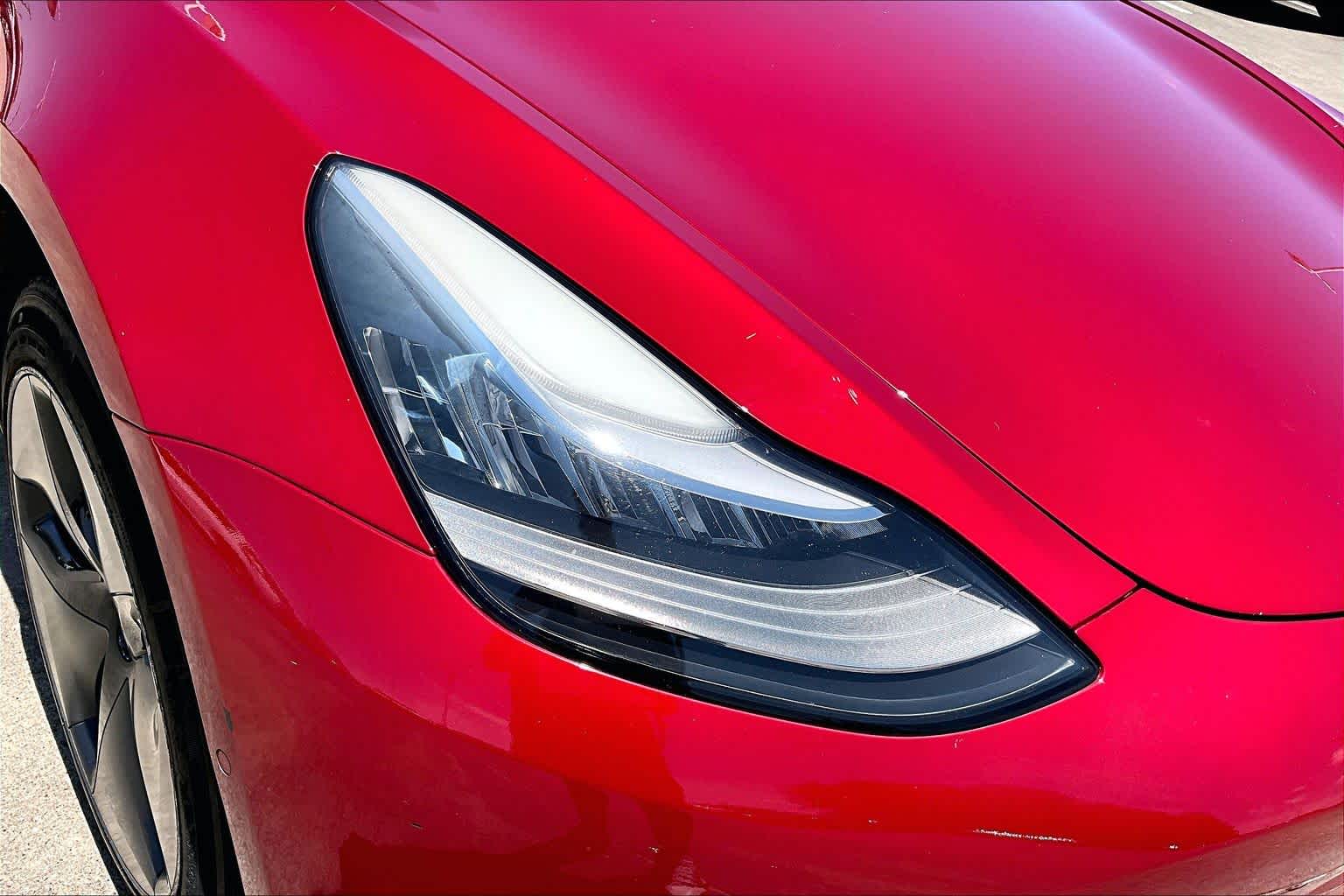 2020 Tesla Model 3 Standard Range Plus Red Multi-Coat at Beck & Masten Kia