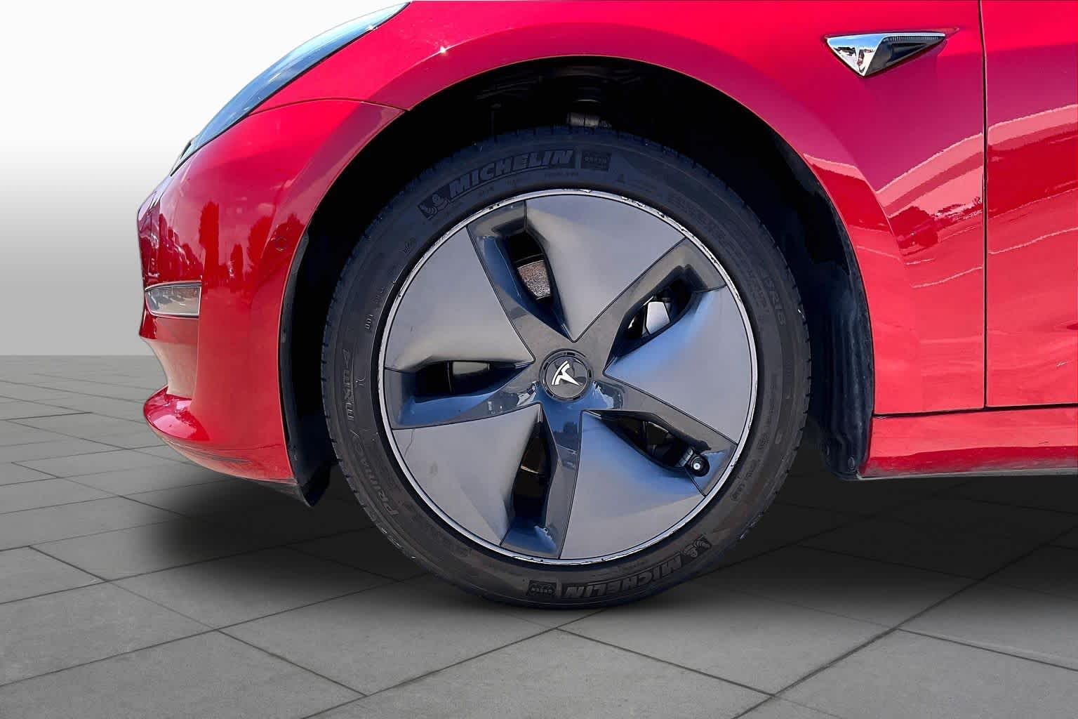 2020 Tesla Model 3 Standard Range Plus Red Multi-Coat at Beck & Masten Kia