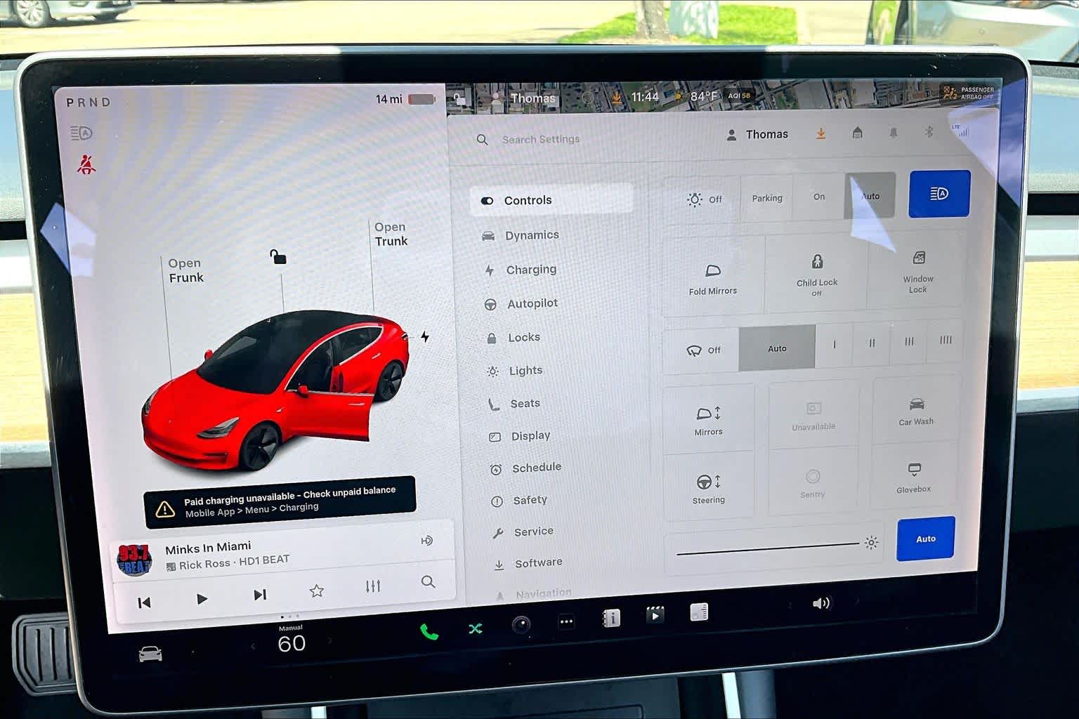 2020 Tesla Model 3 Standard Range Plus Red Multi-Coat at Beck & Masten Kia
