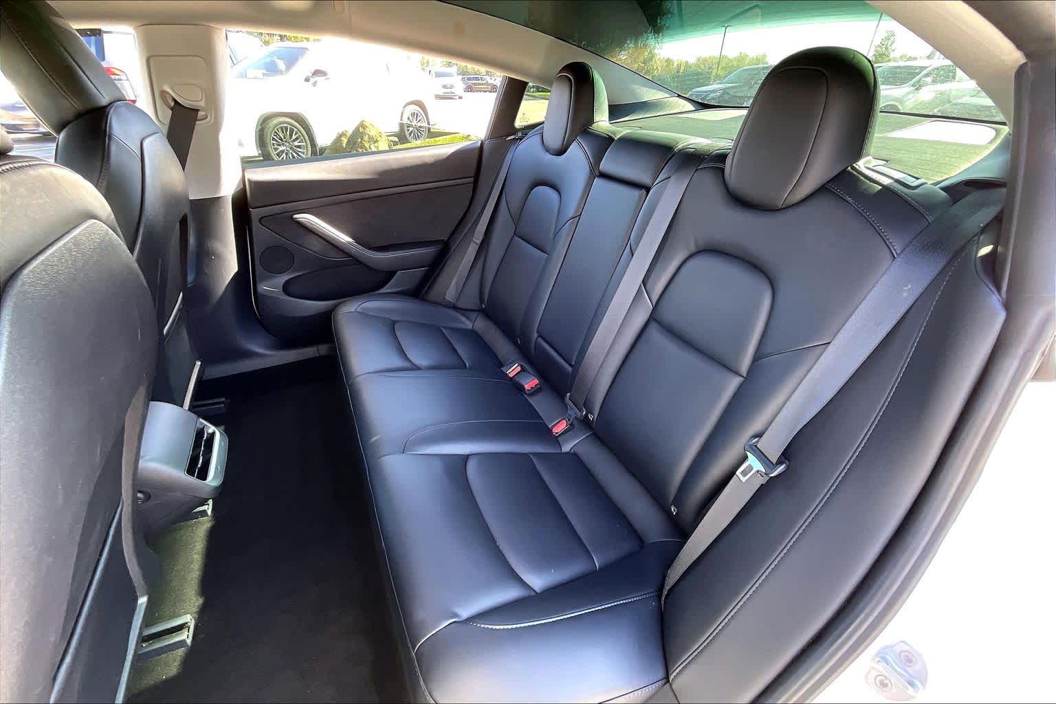 2021 Tesla Model 3 Long Range Pearl White Multi-Coat at AutoNation USA Houston