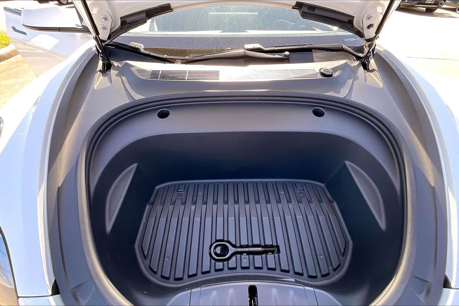 2021 Tesla Model 3 Long Range Pearl White Multi-Coat at AutoNation USA Houston