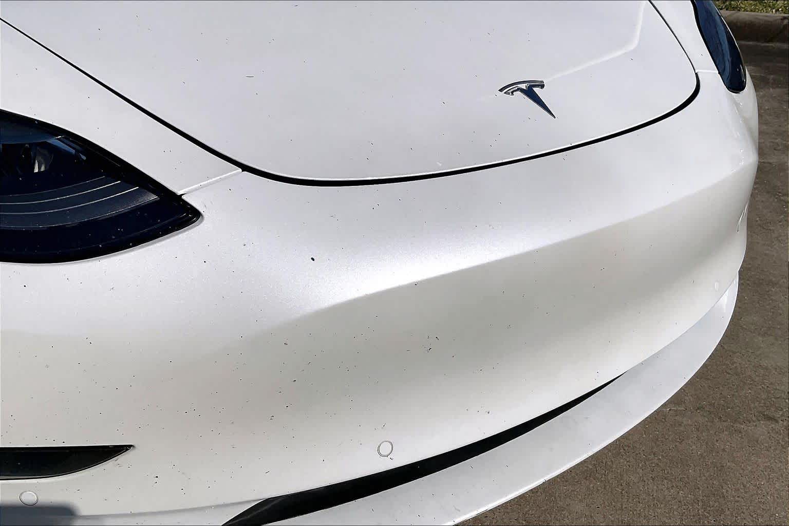 2021 Tesla Model 3 Long Range Pearl White Multi-Coat at AutoNation USA Houston