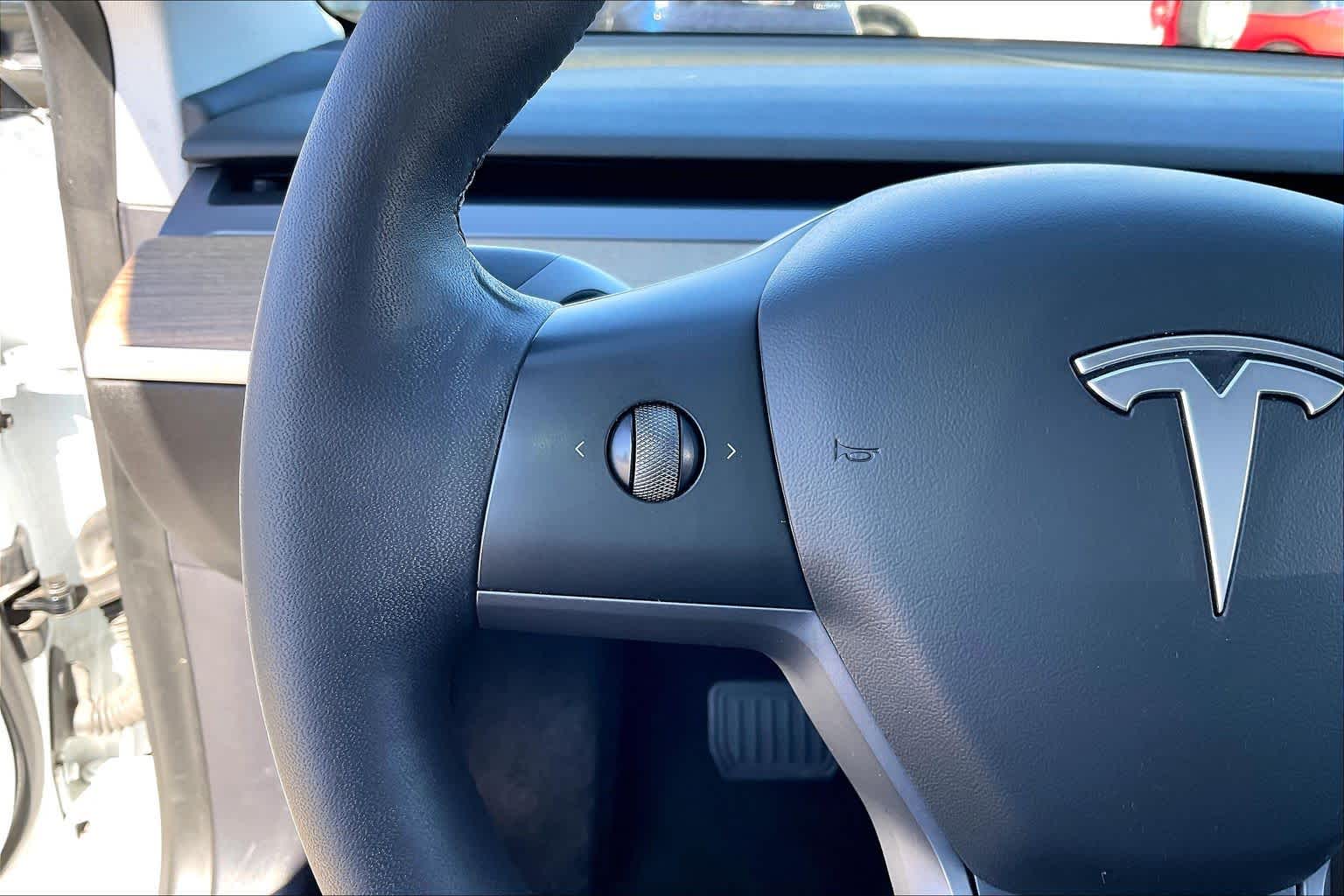 2021 Tesla Model 3 Long Range Pearl White Multi-Coat at AutoNation USA Houston