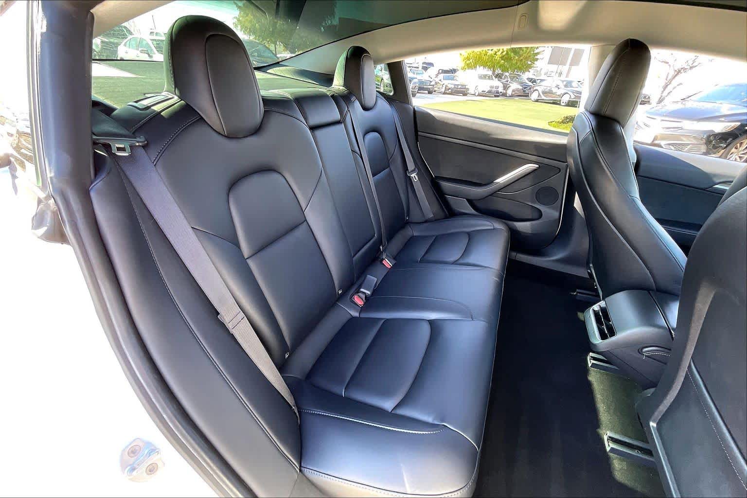 2021 Tesla Model 3 Long Range Pearl White Multi-Coat at AutoNation USA Houston