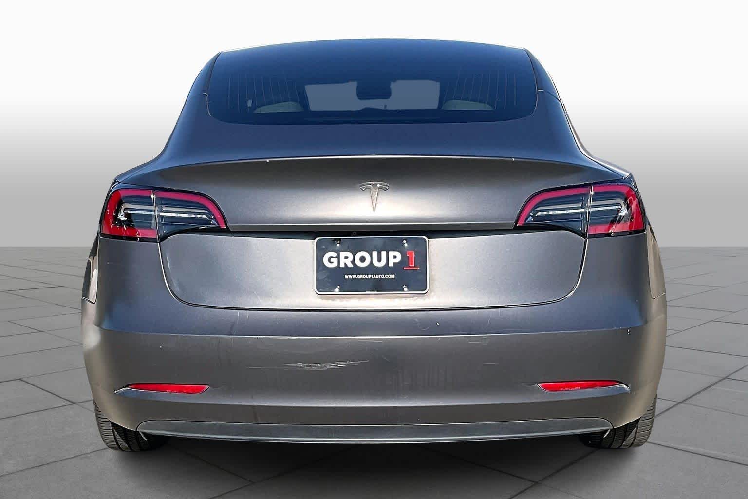 2019 Tesla Model 3 Long Range Solid Black at AutoNation Ford Gulf Fwy