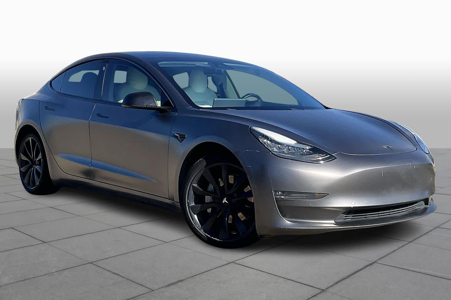 2019 Tesla Model 3 Long Range Solid Black at AutoNation Ford Gulf Fwy