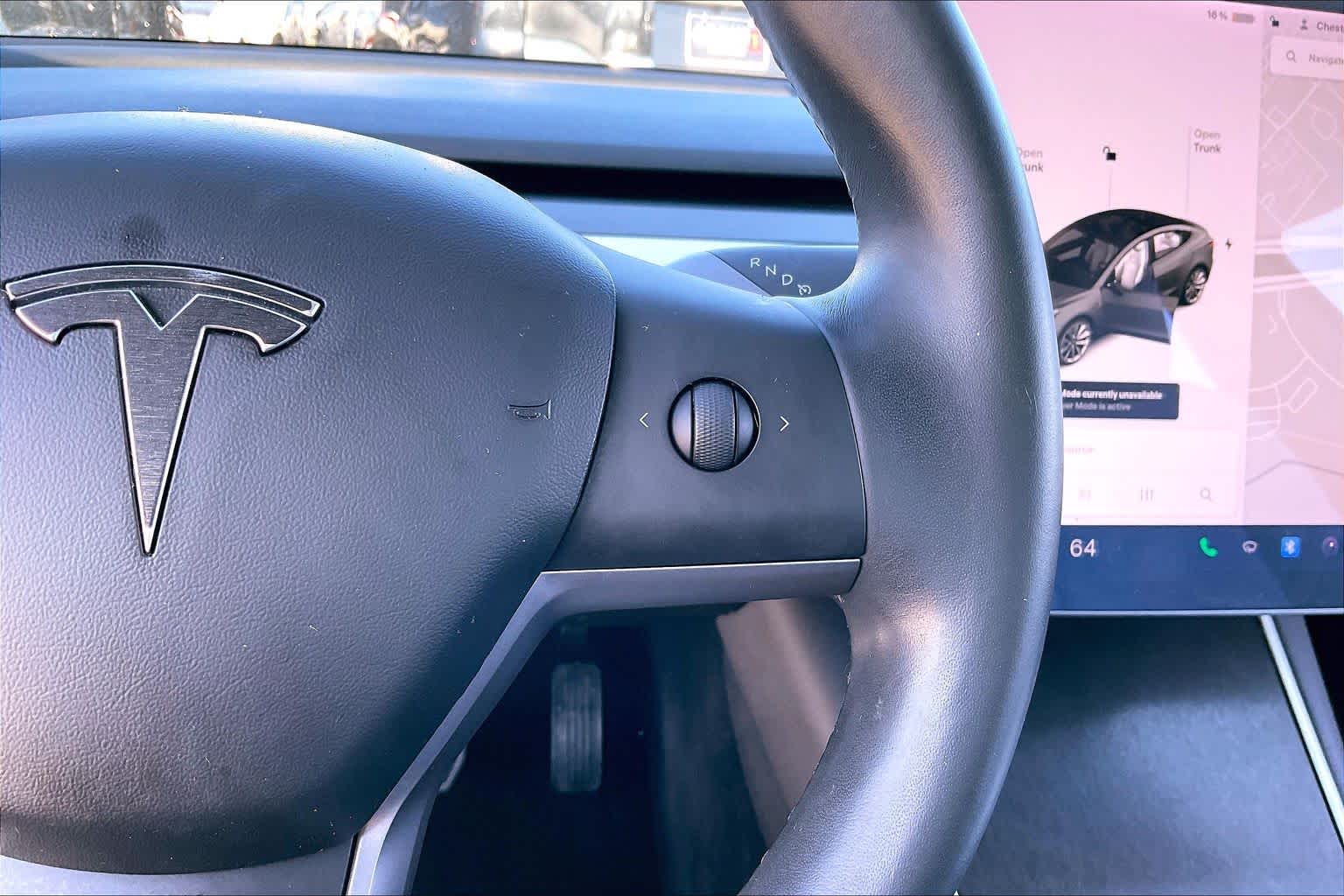 2019 Tesla Model 3 Long Range Solid Black at AutoNation Ford Gulf Fwy