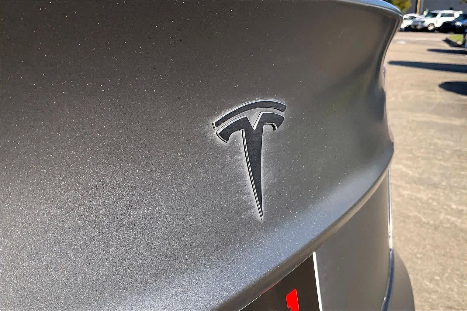 2019 Tesla Model 3 Long Range Solid Black at AutoNation Ford Gulf Fwy