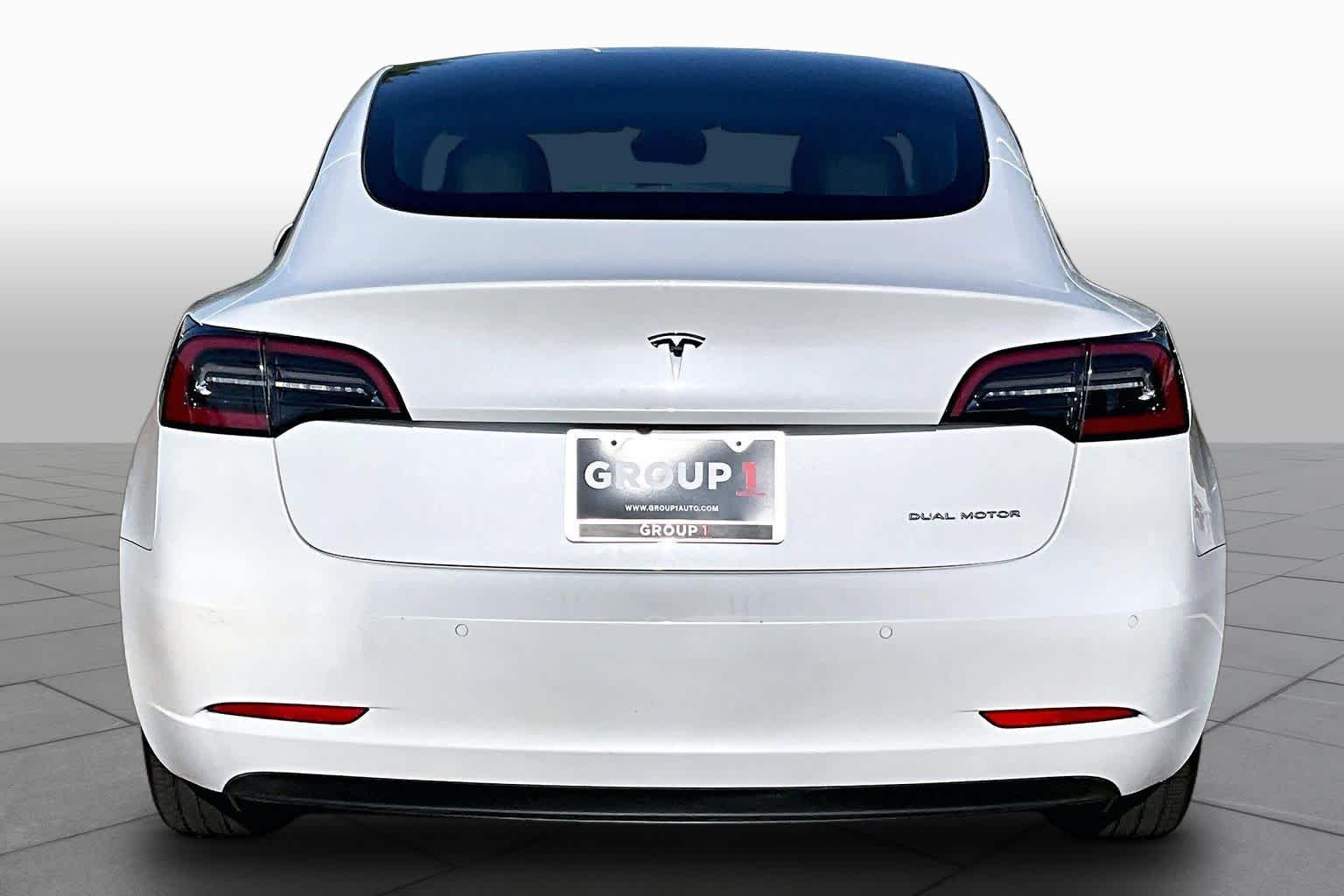 2022 Tesla Model 3 Long Range Pearl White Multi-Coat at Lexus Southwest Houston