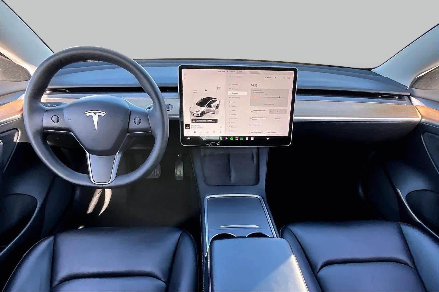 2022 Tesla Model 3 Long Range Pearl White Multi-Coat at Lexus Southwest Houston