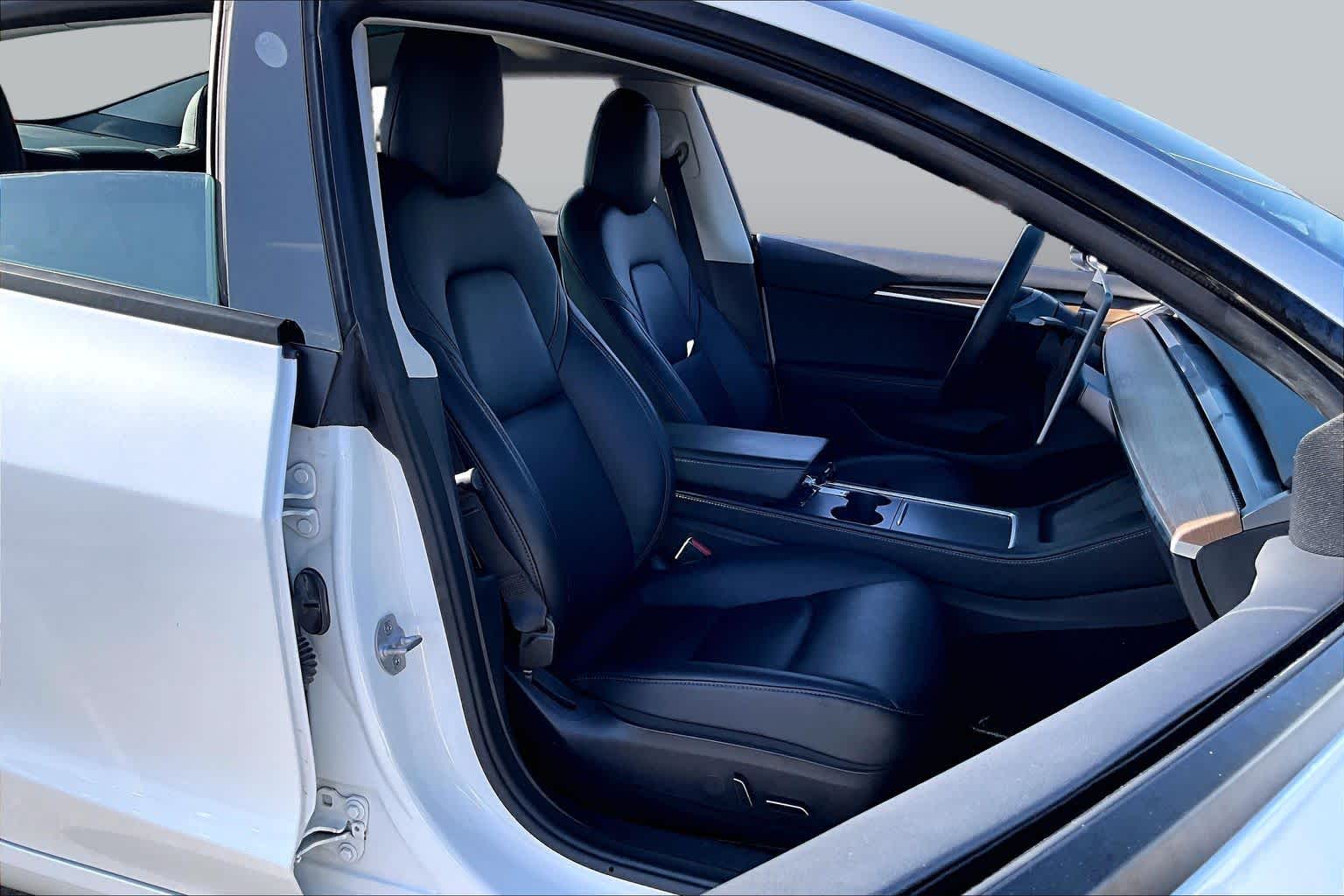 2022 Tesla Model 3 Long Range Pearl White Multi-Coat at Lexus Southwest Houston