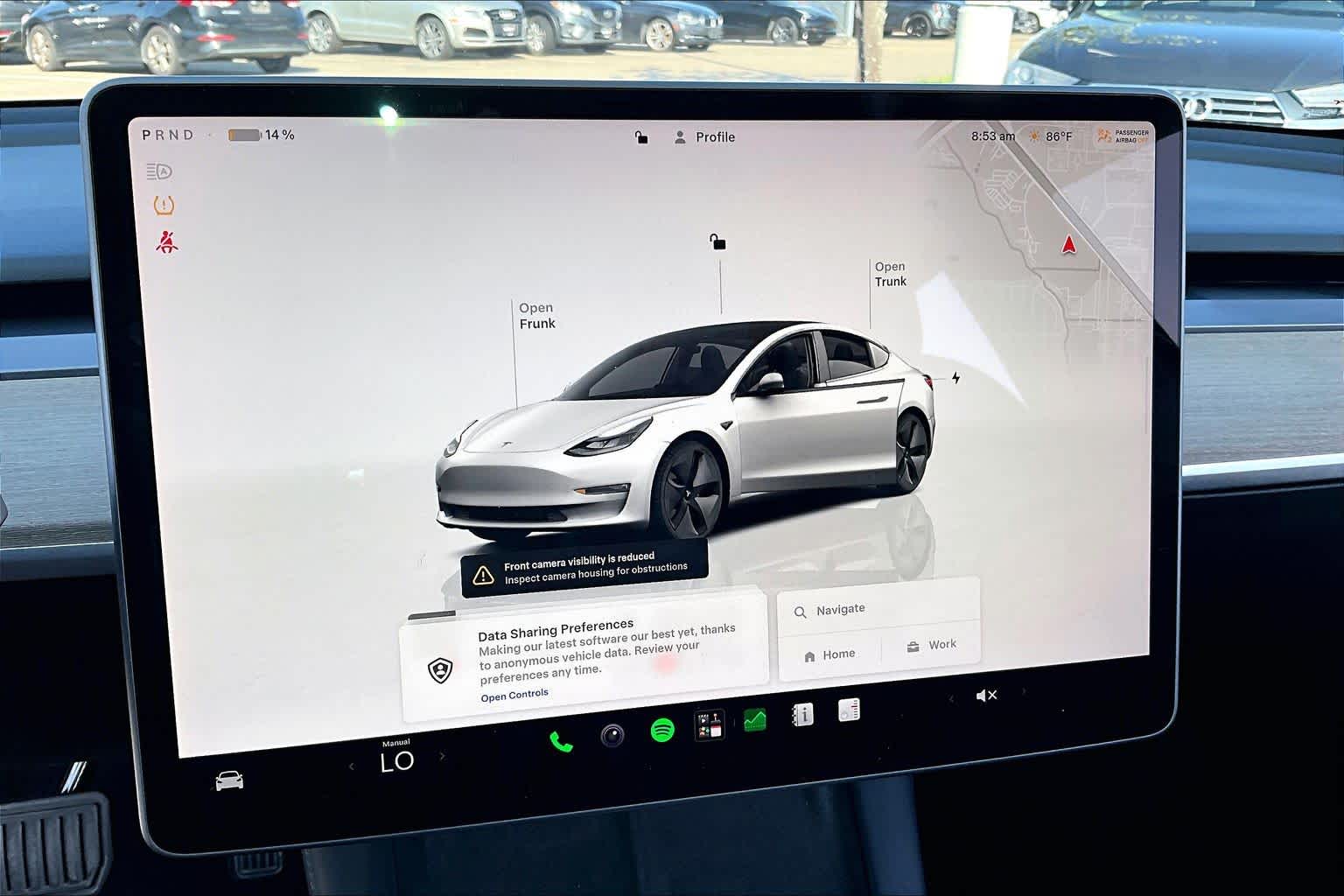 2022 Tesla Model 3 Long Range Pearl White Multi-Coat at Lexus Southwest Houston
