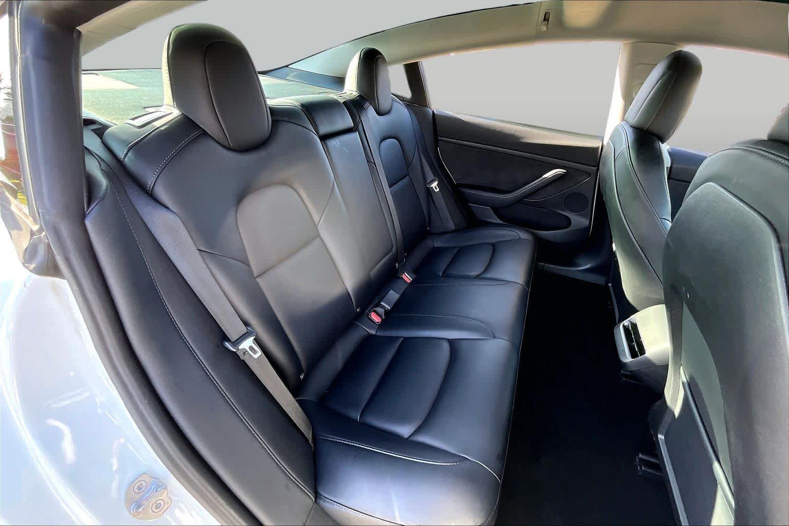 2022 Tesla Model 3 Long Range Pearl White Multi-Coat at Mercedes-Benz of Houston North
