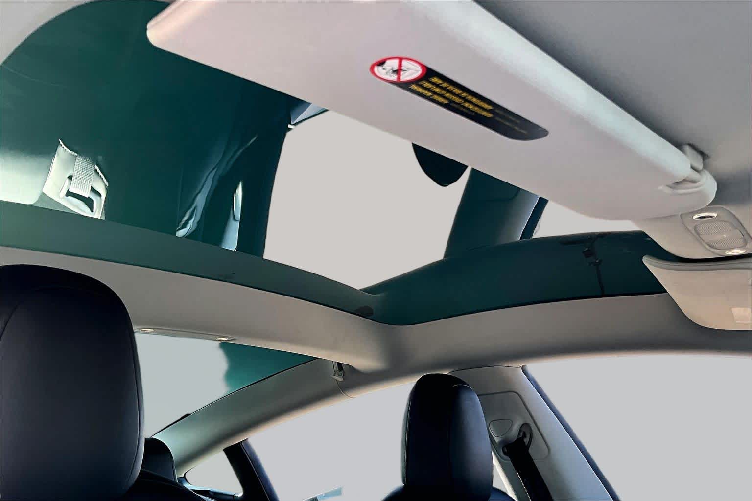 2022 Tesla Model 3 Long Range Pearl White Multi-Coat at Mercedes-Benz of Houston North