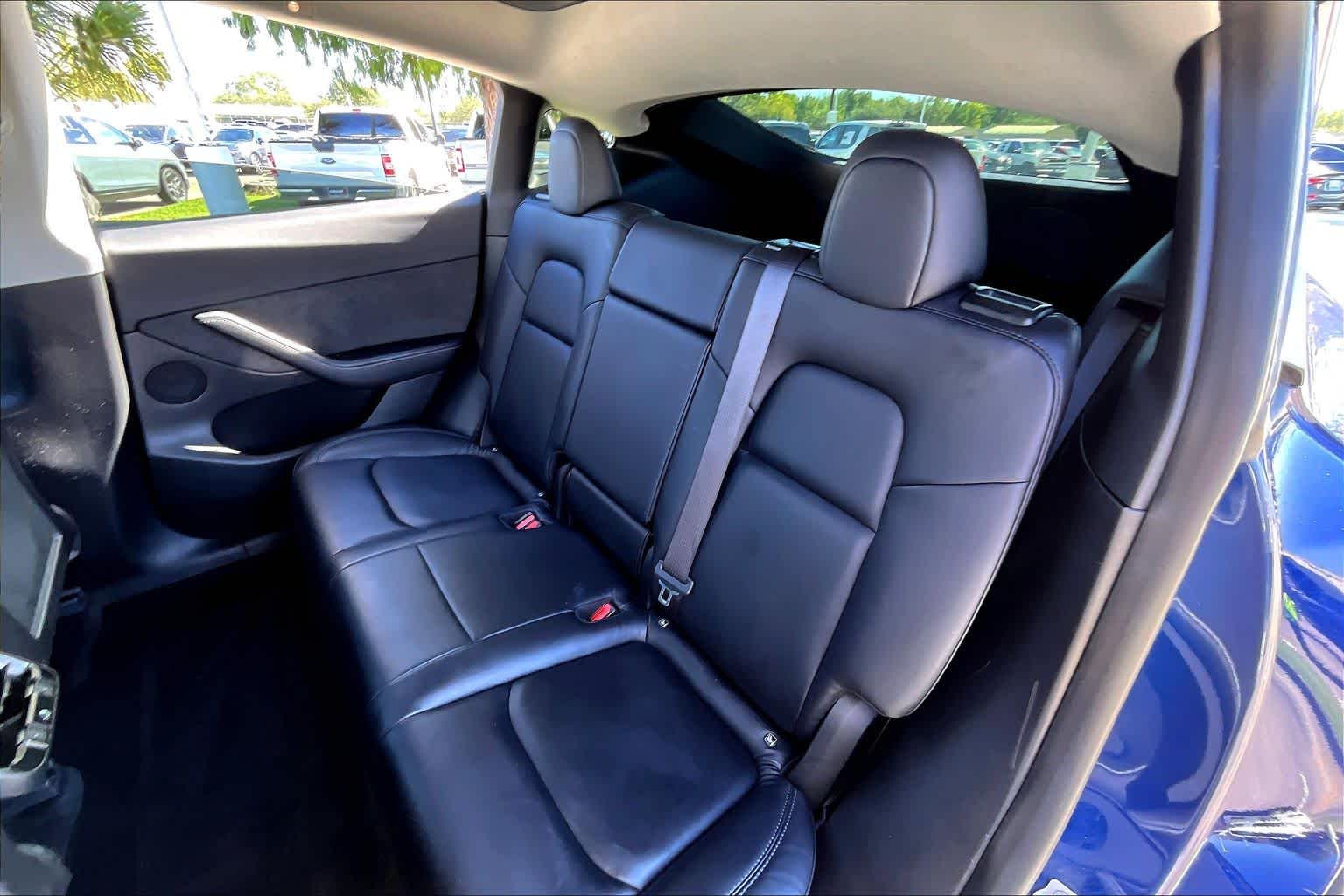 2021 Tesla Model Y Long Range Deep Blue Metallic at AutoNation USA Houston