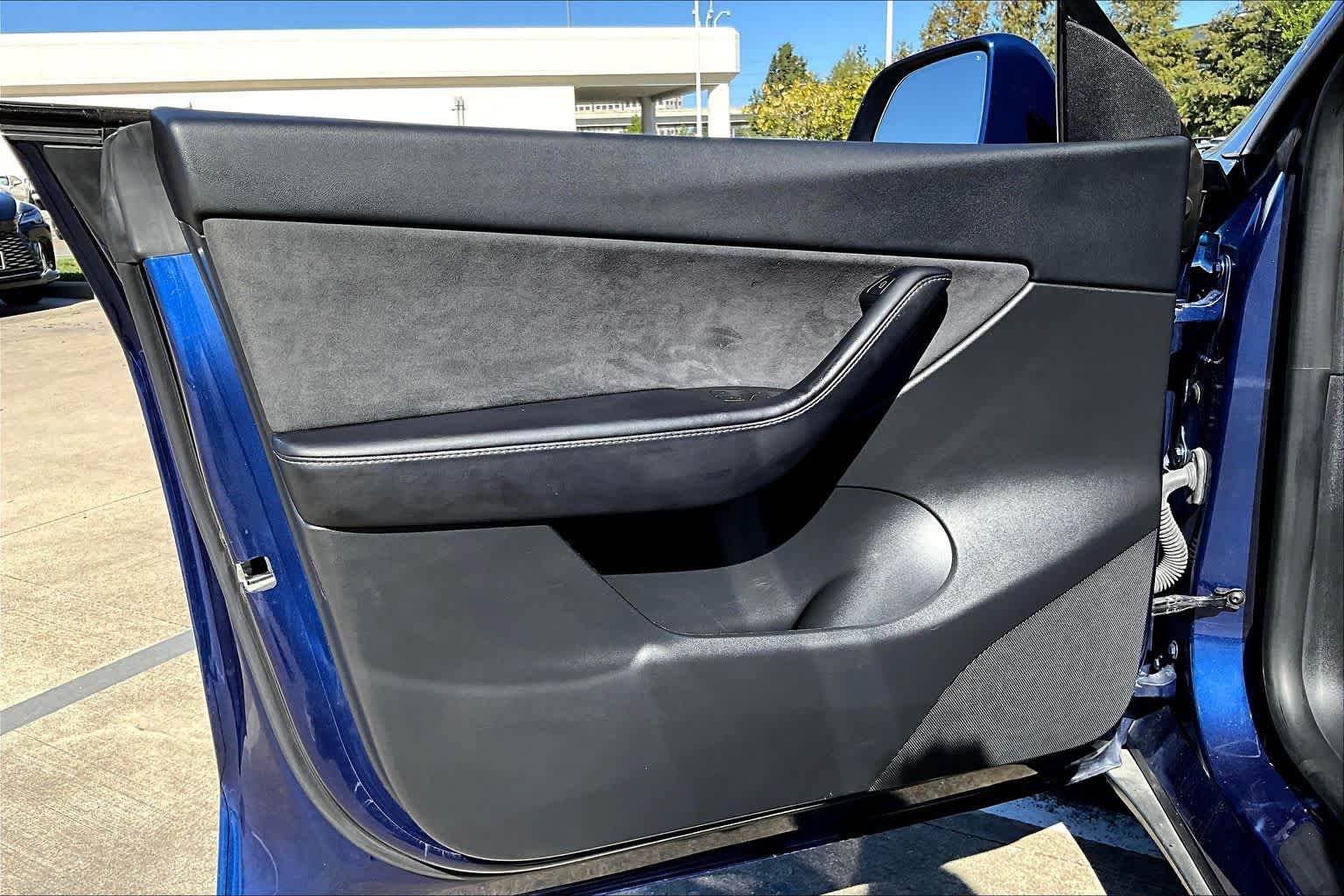 2021 Tesla Model Y Long Range Deep Blue Metallic at AutoNation USA Houston