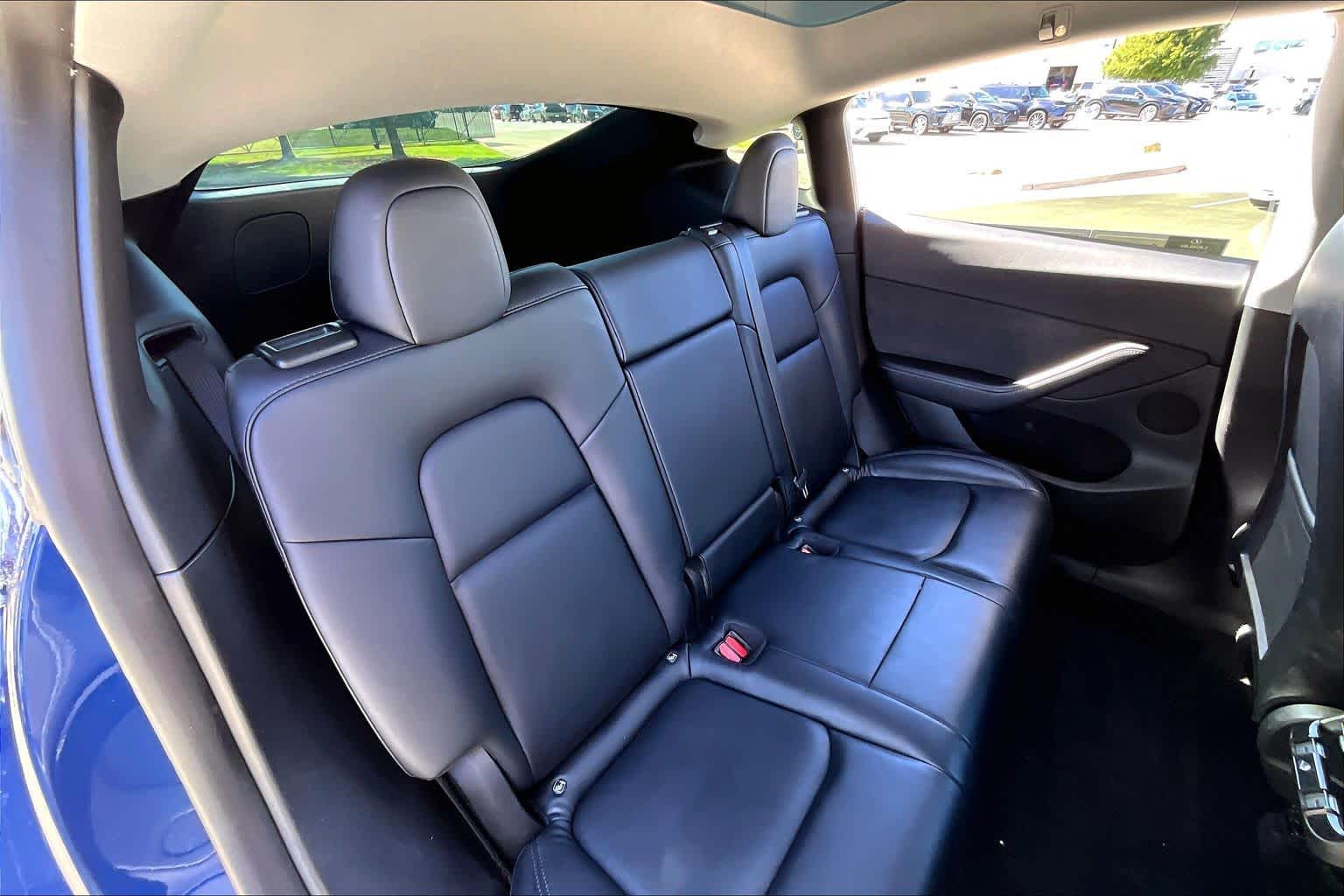 2021 Tesla Model Y Long Range Deep Blue Metallic at AutoNation USA Houston