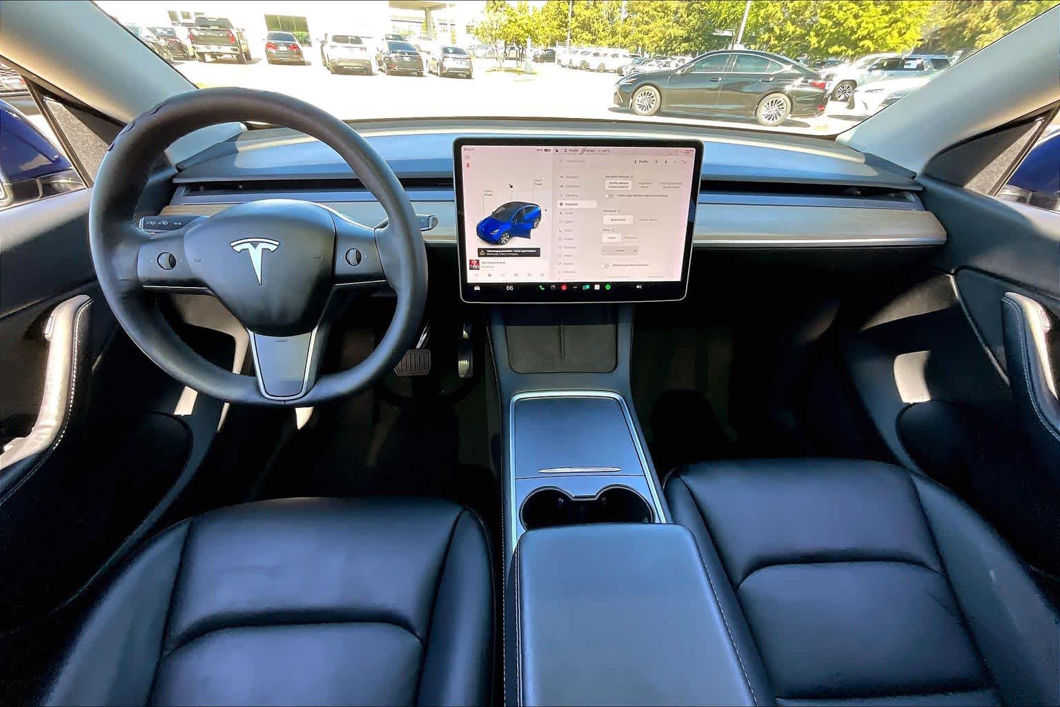 2021 Tesla Model Y Long Range Deep Blue Metallic at AutoNation USA Houston