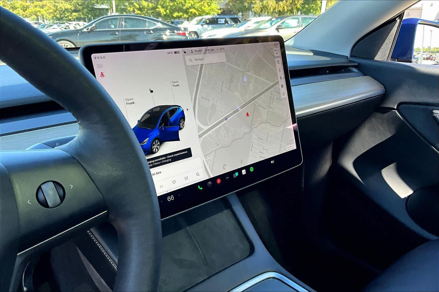 2021 Tesla Model Y Long Range Deep Blue Metallic at AutoNation USA Houston