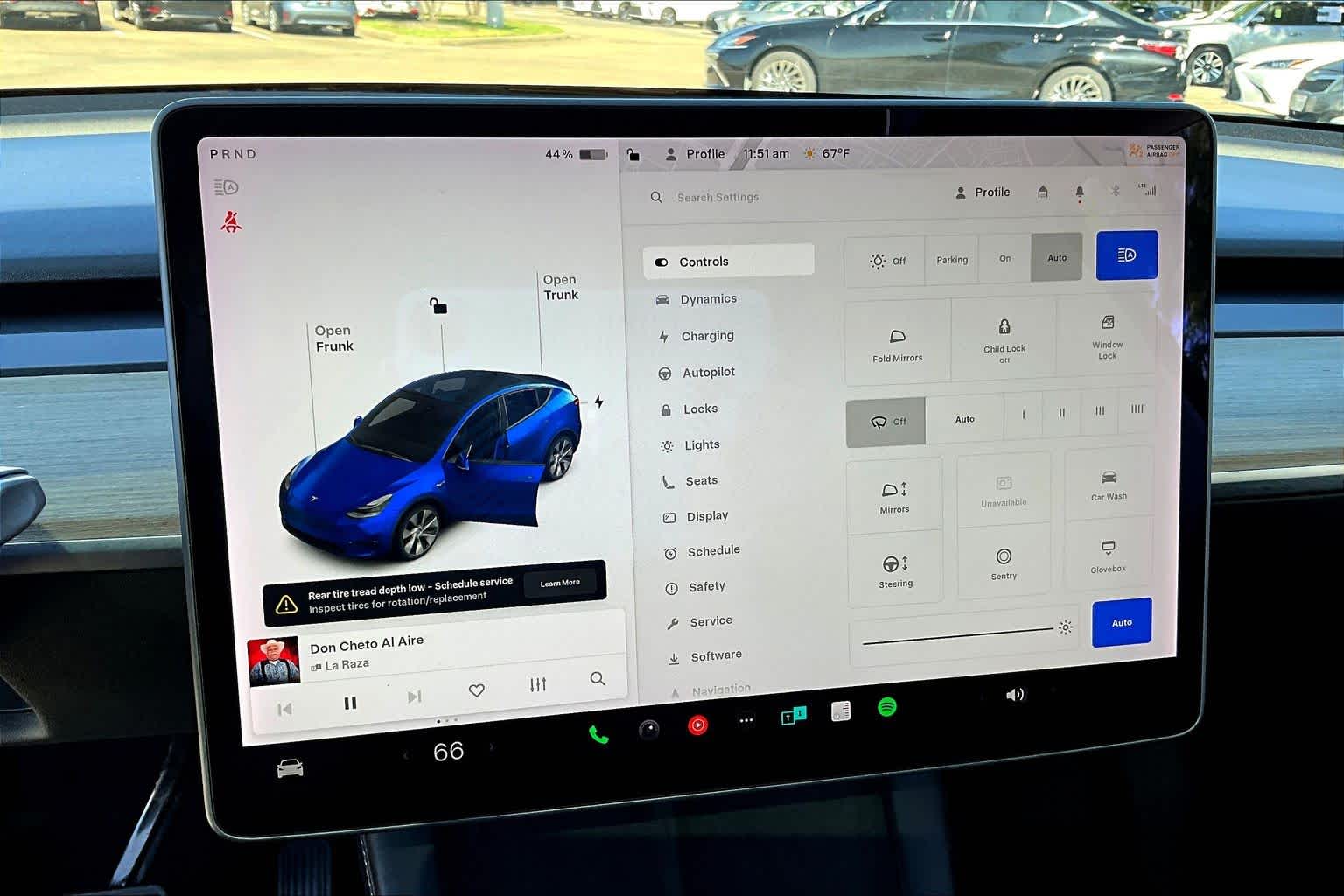 2021 Tesla Model Y Long Range Deep Blue Metallic at AutoNation USA Houston