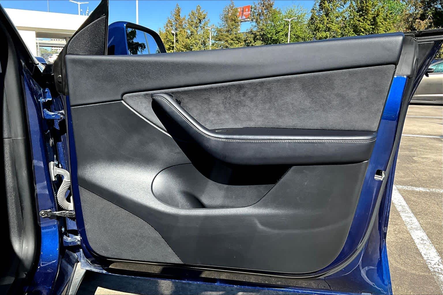 2021 Tesla Model Y Long Range Deep Blue Metallic at AutoNation USA Houston