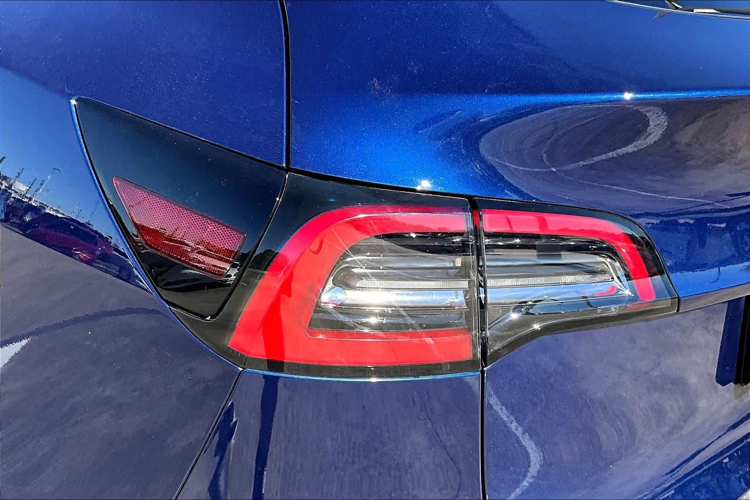 2021 Tesla Model Y Long Range Deep Blue Metallic at AutoNation USA Houston