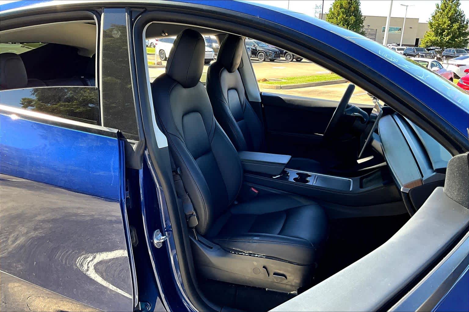 2021 Tesla Model Y Long Range Deep Blue Metallic at AutoNation USA Houston