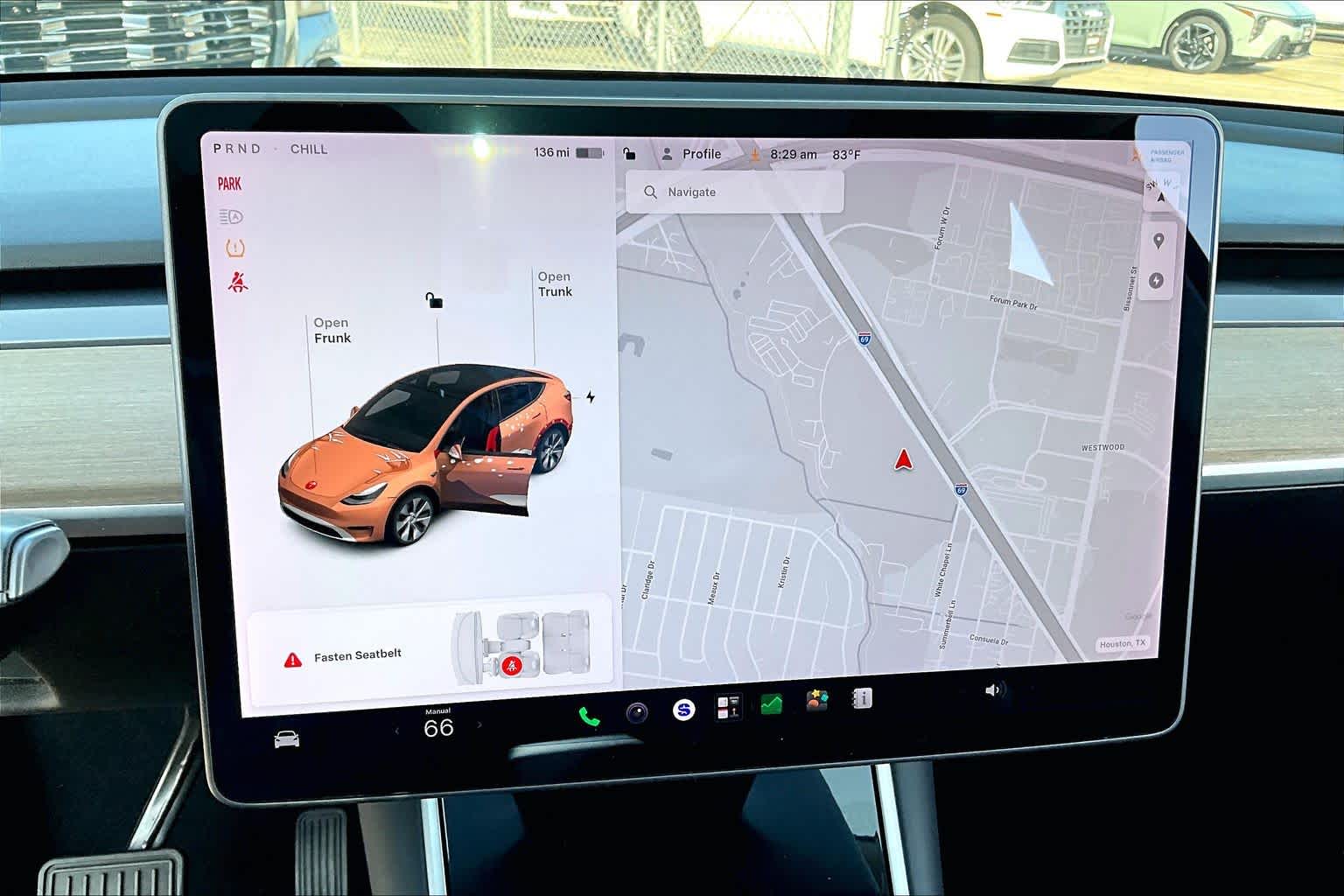 2021 Tesla Model Y Long Range Pearl White Multi-Coat at Auto Boutique Texas
