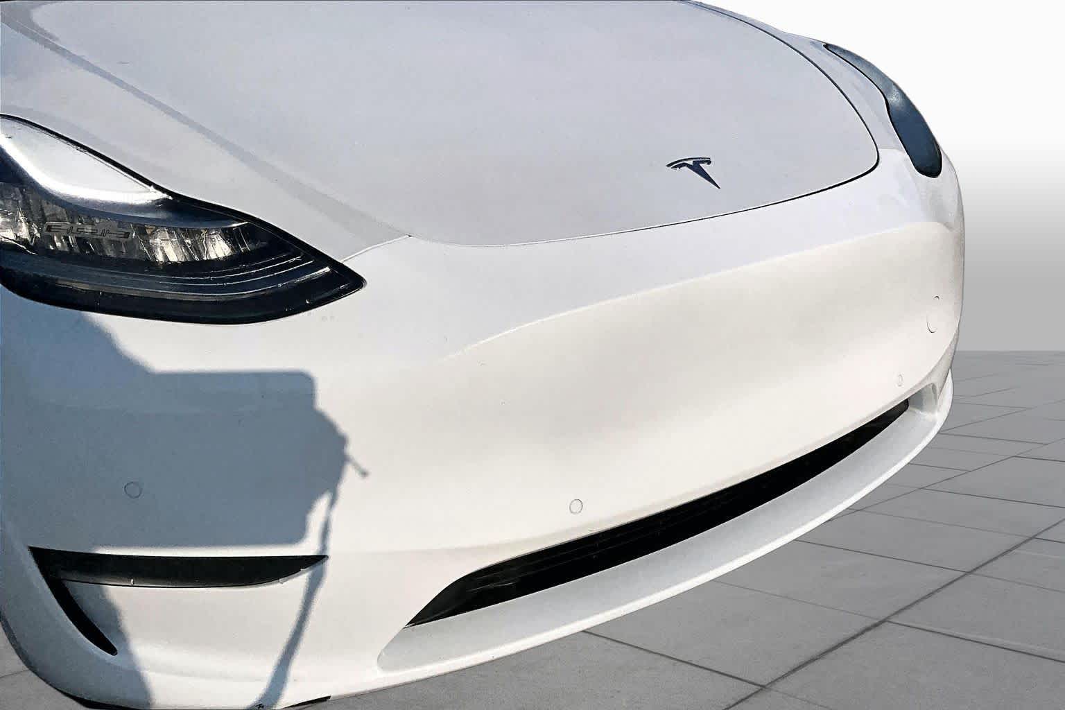 2021 Tesla Model Y Long Range Pearl White Multi-Coat at Auto Boutique Texas