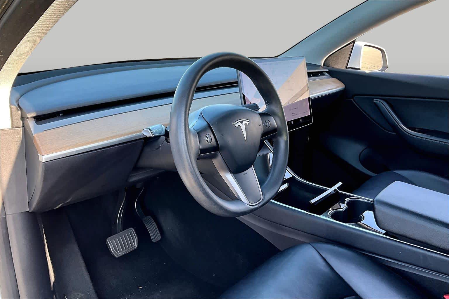 2021 Tesla Model Y Long Range Pearl White Multi-Coat at Auto Boutique Texas