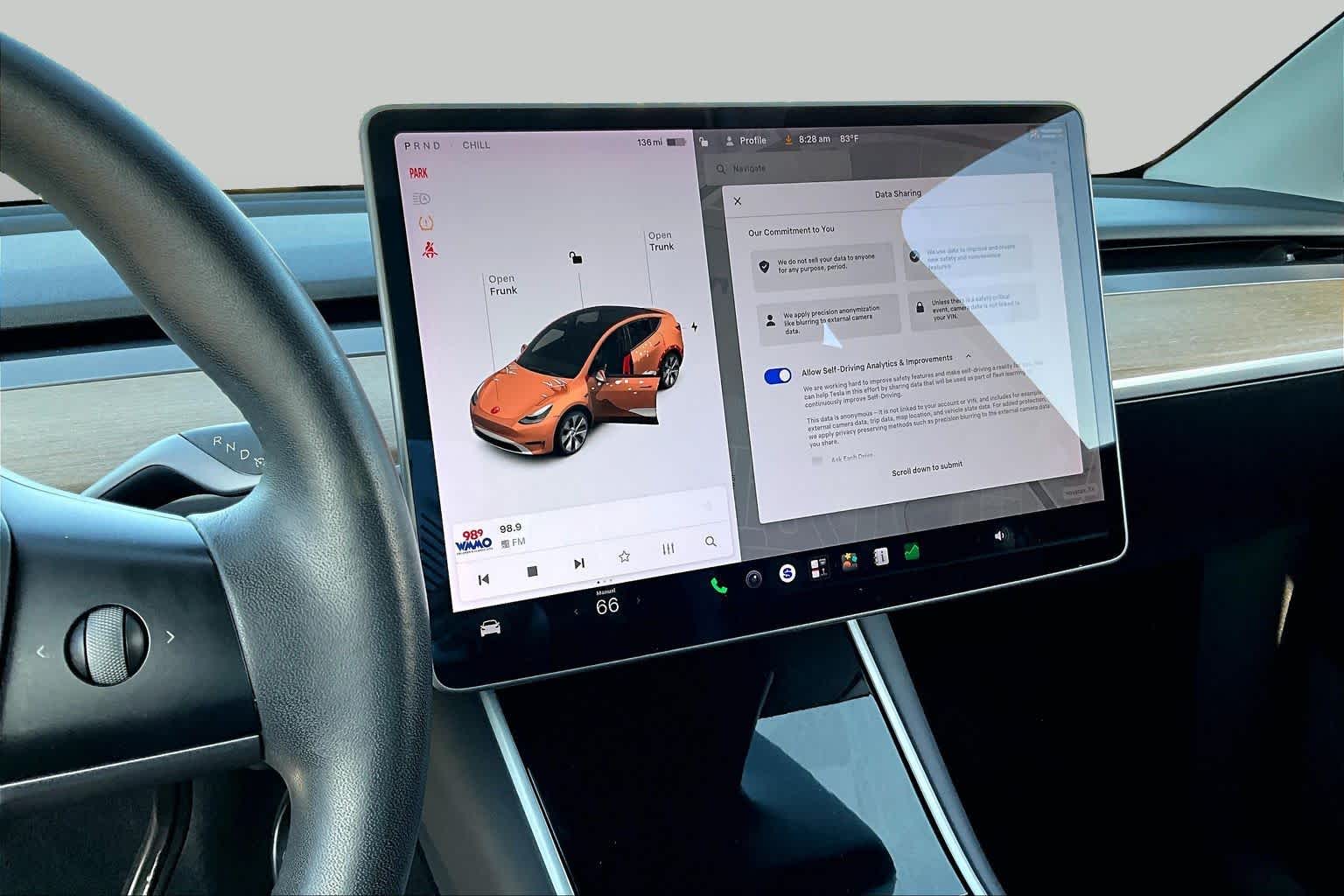 2021 Tesla Model Y Long Range Pearl White Multi-Coat at Auto Boutique Texas