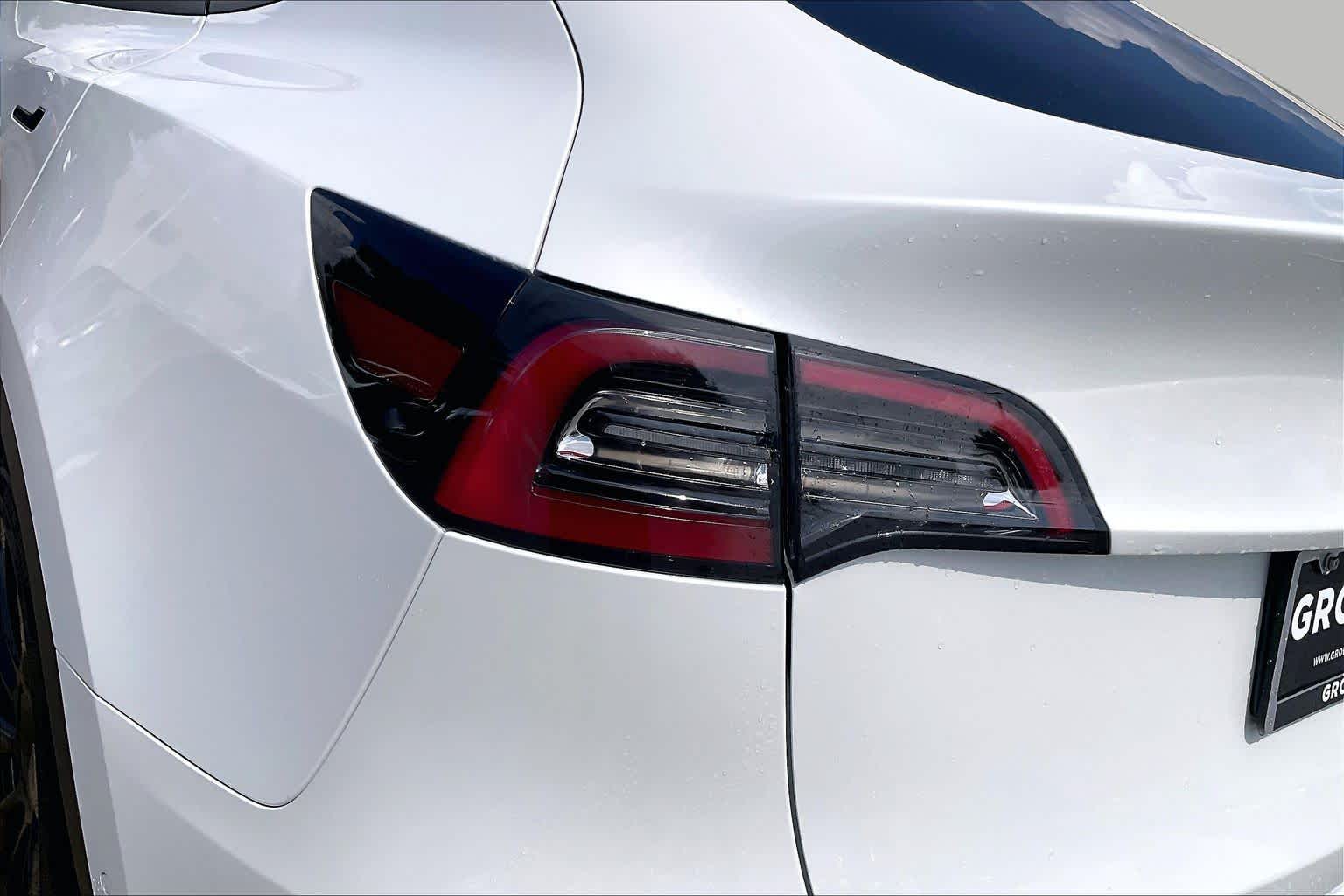 2021 Tesla Model Y Long Range Pearl White Multi-Coat at Tomball Ford
