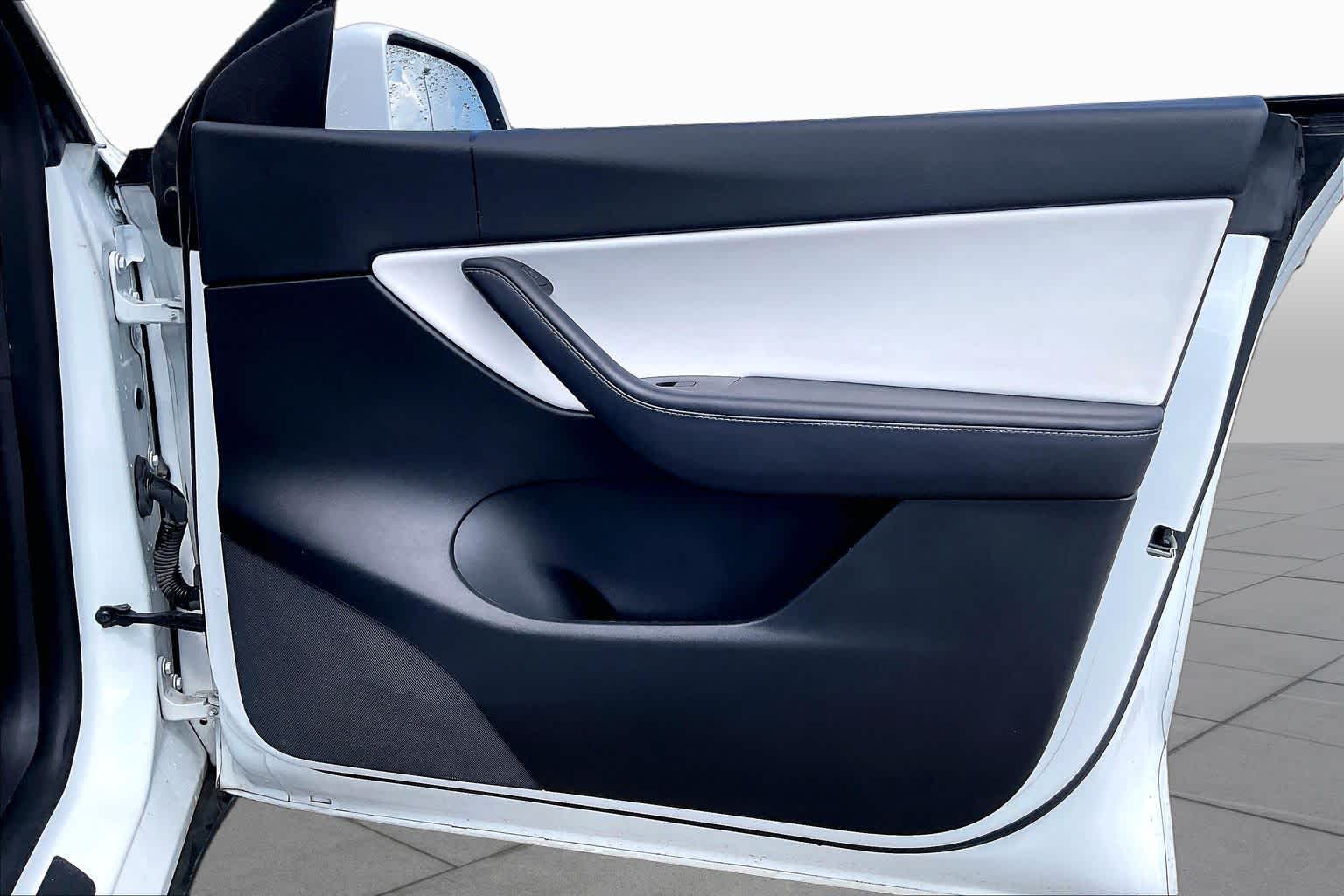 2021 Tesla Model Y Long Range Pearl White Multi-Coat at Tomball Ford