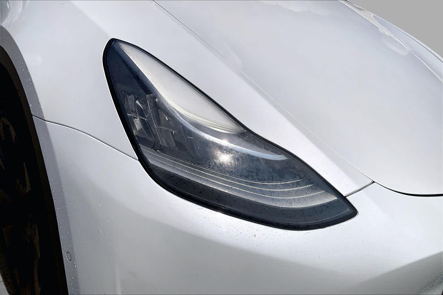 2021 Tesla Model Y Long Range Pearl White Multi-Coat at Tomball Ford