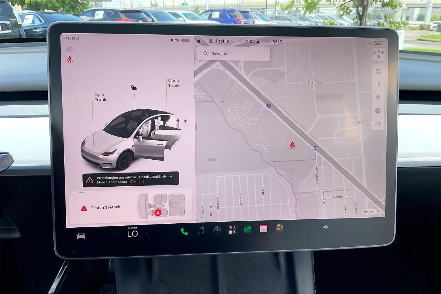 2021 Tesla Model Y Long Range Pearl White Multi-Coat at Tomball Ford