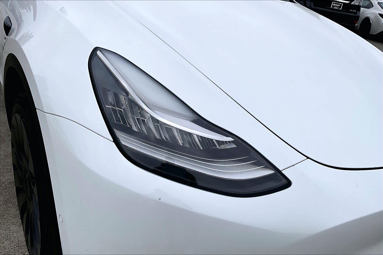 2021 Tesla Model Y Long Range Pearl White Multi-Coat at Westside Kia